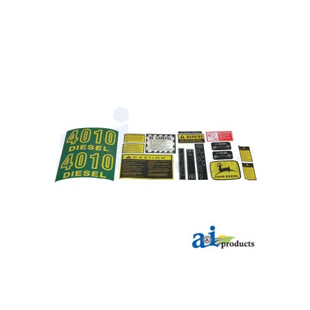 A & I Products Hood Decal 6" x4" x0.1" A-JD416S
